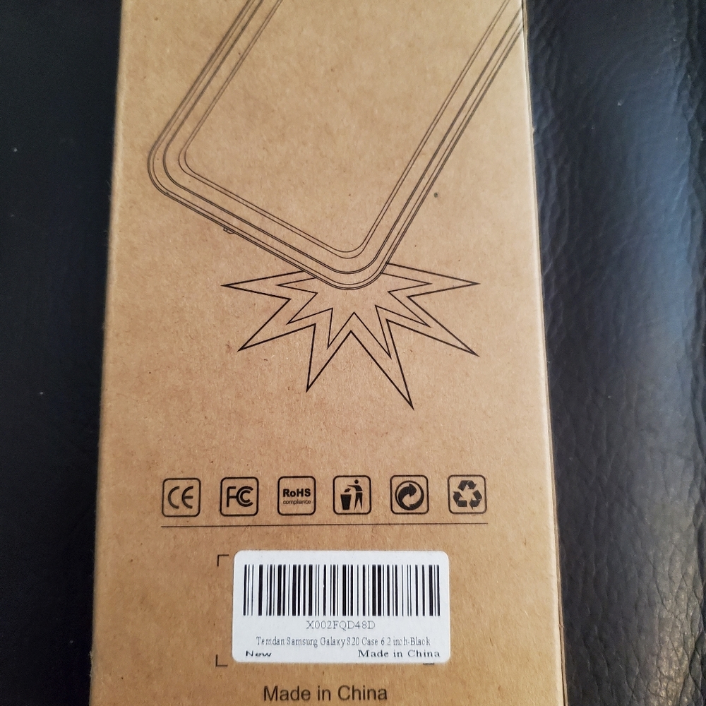 Temdan black 6.2" case for Samsung Galaxy S20 - Picture 4 of 7